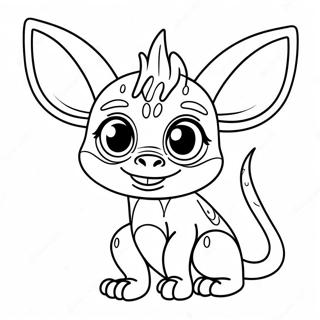 Chupacabra Coloring Pages