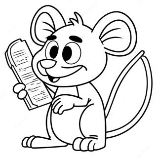 Roddy The Rat Flushed Away Coloring Page 67914-54450