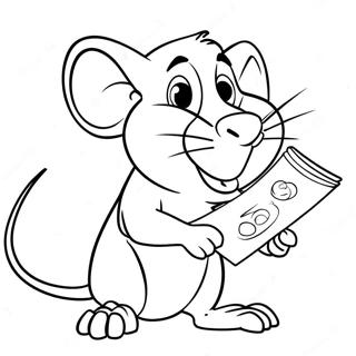 Roddy The Rat Flushed Away Coloring Page 67914-54452