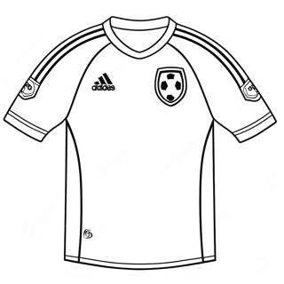 Soccer Jersey Coloring Page 67933-54459