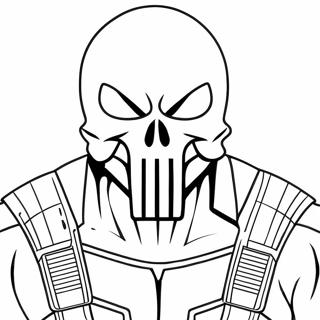 Punisher Coloring Page 67943-54471