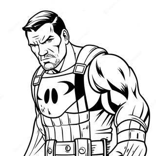 Punisher Coloring Page 67943-54472