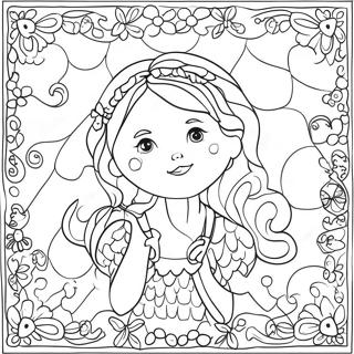 Sweet Clara And Thedom Quilt Coloring Pages