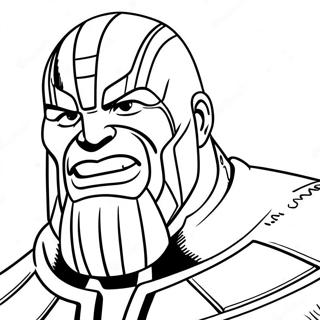 Thanos Coloring Page 6796-5527