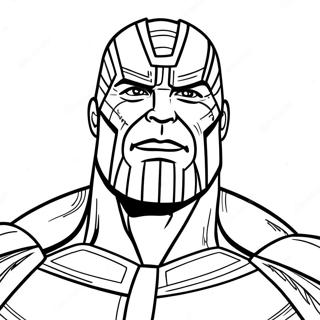 Thanos Coloring Page 6796-5528