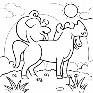 Opposites Coloring Pages