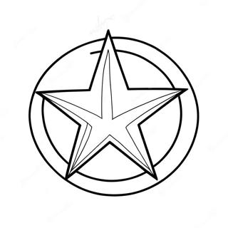 Dallas Stars Logo Coloring Page 68003-54514