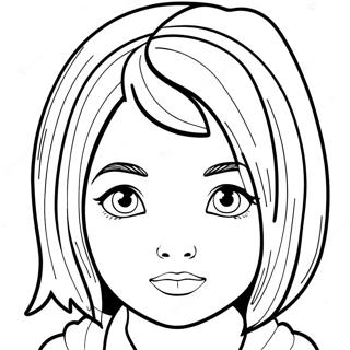 Mia Coloring Pages