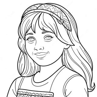 Mia Coloring Page 68013-54526