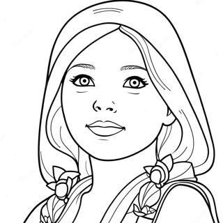 Mia Coloring Page 68013-54528