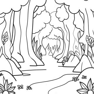 Magical Forest Land Of Stories Coloring Page 68084-54587