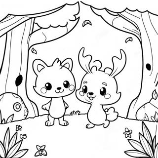 Magical Forest Land Of Stories Coloring Page 68084-54588