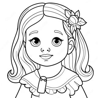 Zoe Coloring Page 68183-54664