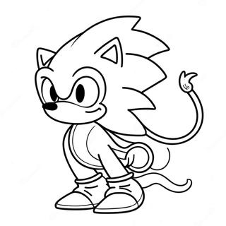 Darkspine Sonic Coloring Page 68243-54709