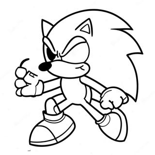 Darkspine Sonic In Action Coloring Page 68244-54725