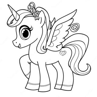 Princess Cadance Coloring Page 68253-54714