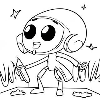 Invader Zim Coloring Page 6826-5553