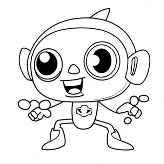 Invader Zim Coloring Page 6826-5555