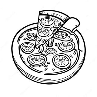 Pizza Hut Logo Coloring Page 68273-54736