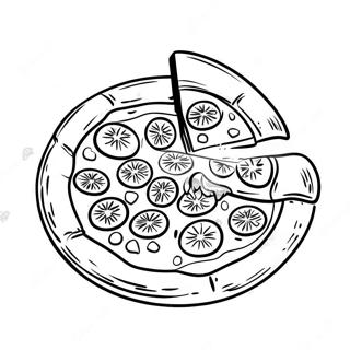 Delicious Pizza Hut Slice Coloring Page 68274-54743