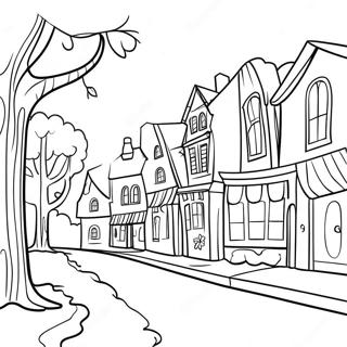 Rhyme Time Town Coloring Page 68283-54738