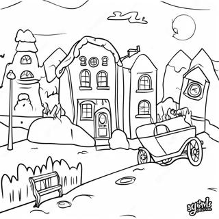 Rhyme Time Town Coloring Page 68283-54740