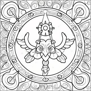 Holy Trinity Symbol Coloring Page 68314-54771