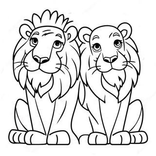 Between The Lions Coloring Page 68343-54790