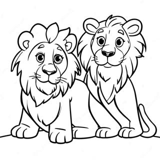 Between The Lions Coloring Page 68343-54791