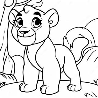 Nala Lion King Coloring Pages