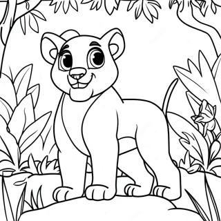 Nala Lion King Coloring Pages