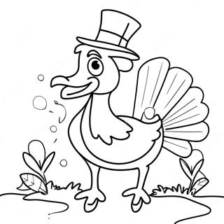 Mother Goose Coloring Page 68393-54830