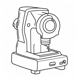 Cute X Ray Machine Coloring Page 68424-54854