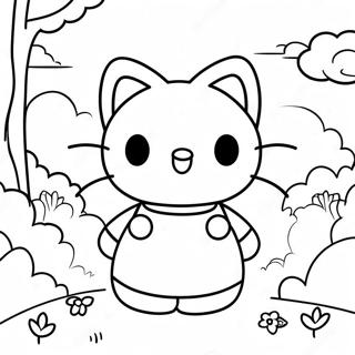 Hello Kitty Adventure Unblocked Coloring Pages