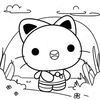 Hello Kitty Adventure Coloring Page 6846-5570