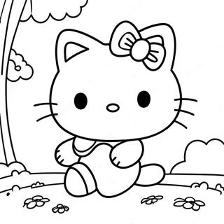 Hello Kitty Adventure Coloring Page 6846-5572