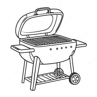 Grill Coloring Page 68483-54903