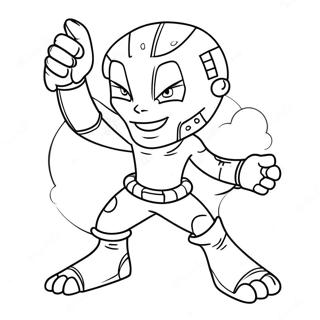 Vexx Character In Action Coloring Page 68554-54962