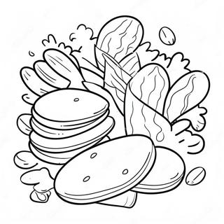 Crunchy Potato Chips Coloring Page 68564-54970