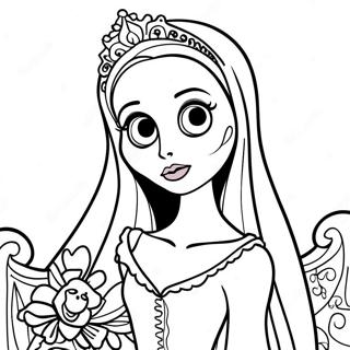 Corpse Bride Coloring Page 6856-5576