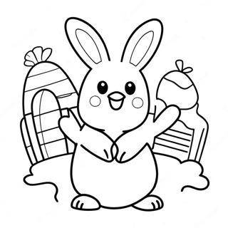 Peeps Outline Coloring Page 68573-54976