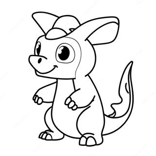 Cubone Coloring Page 68583-54982