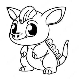 Cubone Coloring Page 68583-54983