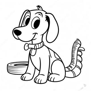 Slinky Dog Coloring Page 68593-54990