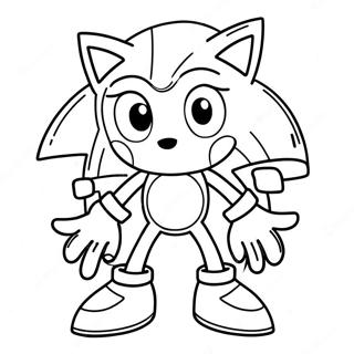 Sonic Among Us Character Coloring Page 68623-55015