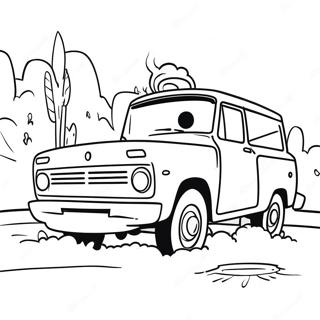 Chase In Action Coloring Page 68634-55031