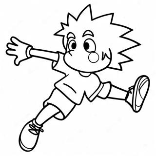 Sora In Action Coloring Page 68664-55053