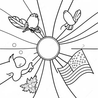 Country Flags Coloring Page 68673-55052