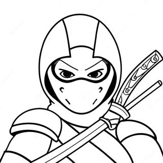 Night Ninja Coloring Page 68683-55058