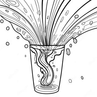 Liquid State Of Matter Coloring Page 68694-55077